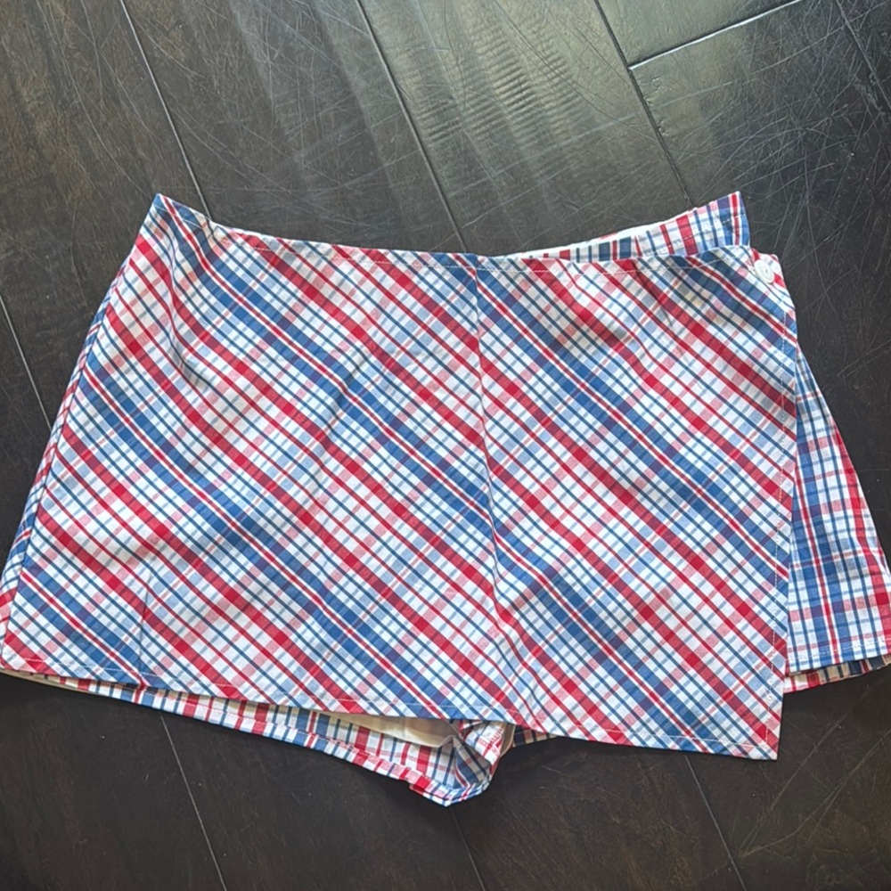 Frankie’s Bikinis Plaid Women's Skort